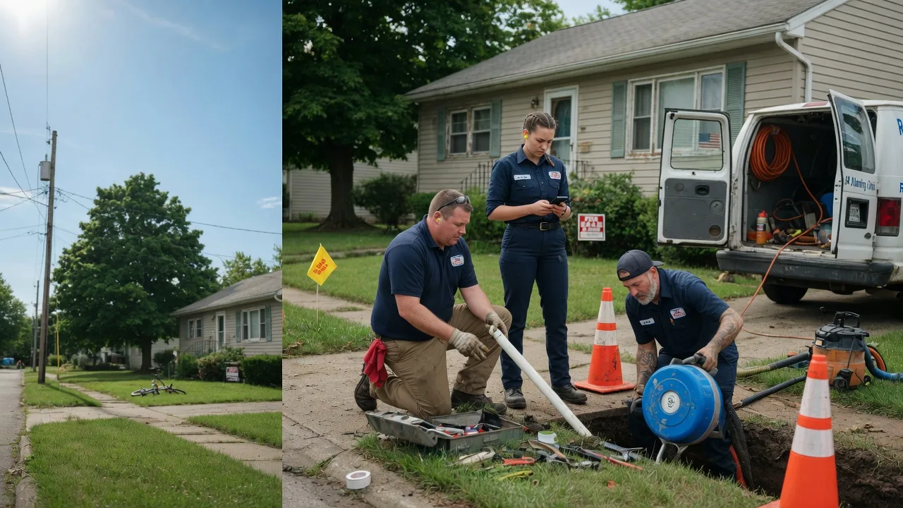 Sewer Line Repair in Oswego, IL near me